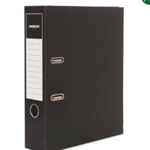 J.Burrows Lever Arch File A4 2 Ring Black