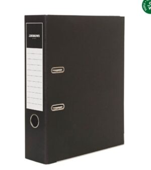 J.Burrows Lever Arch File A4 2 Ring Black