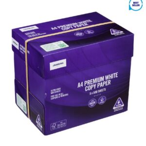 J.Burrows 80gsm Premium A4 Copy Paper Carton (5 Ream Carton)