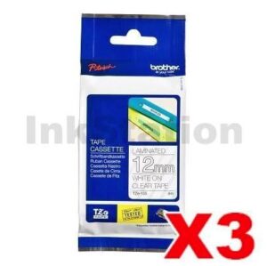 Brother TZe-135 Laminated Tape 12mm x 8m (3 Pack)