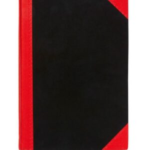 Spirax A4 Red and Black Notebook 200 Page (OW)