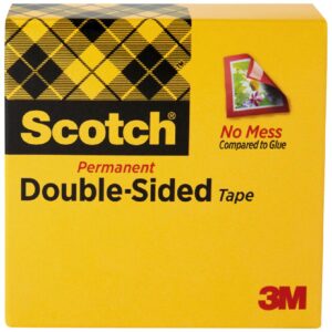 Scotch 665 Double-sided Tape 12.7mm x 22.8m (OW)